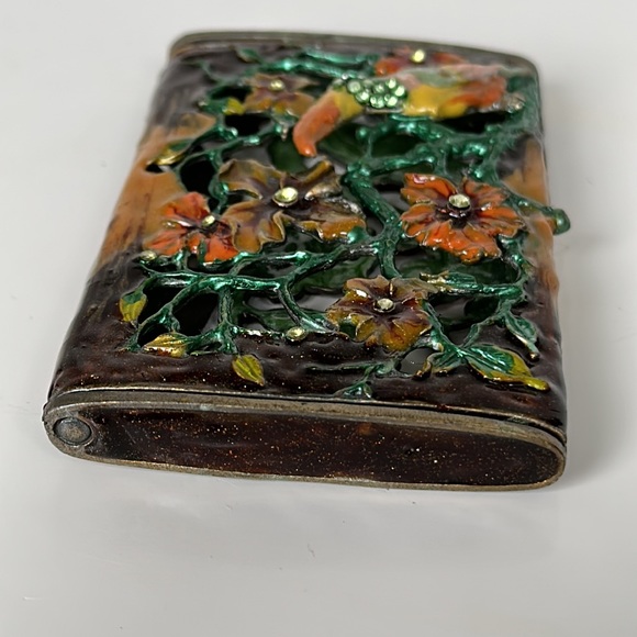 Vintage jeweled Card holder - Picture 3 of 9